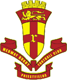 Sport Rugby-Club-Welt - Logo England M Medway RFC 