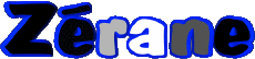 Vorname WEIBLICH - Frankreich Z Zérane 