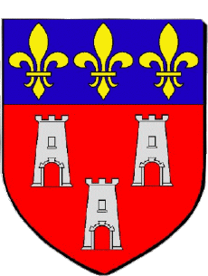 Wappen-Fahnen Frankreich Abteilungen - Städte 77 MONTEREAU FAULT YONNE 
