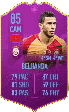 Multi Media Video Games F I F A - Card Players Morocco Younès Belhanda 