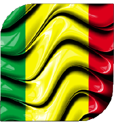 Fahnen Afrika Mali Platz 