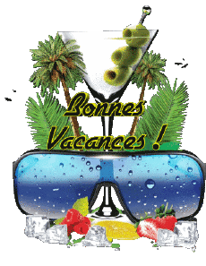 Messages French Bonnes Vacances Transparent Background 20 