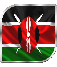 Fahnen Afrika Kenia Platz 