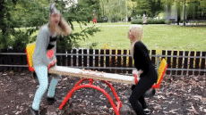 Humour - Fun PERSONNAGES Balançoire Gamelles Fail 