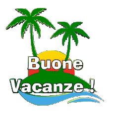Messages Italien Buone Vacanze Fond Transparent 01 
