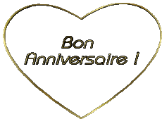 Messages Français Bon Anniversaire Coeur 001 