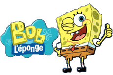 Multi Media Cartoons TV - Movies Sponge Bob Squarepants French Logo 