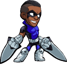 Multi Média Jeux Vidéo Brawlhalla Icônes - Personnages 