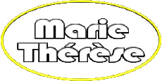 First Names FEMININE - France M Composed Marie Thérèse 