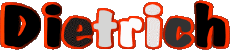 Prénoms MASCULIN - Allemagne D Dietrich 