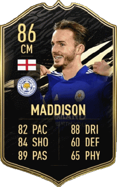 Multimedia Videospiele F I F A - Karten Spieler England James Maddison 