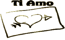 Nachrichten Italienisch Ti Amo Herz 