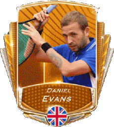 Sport Tennisspieler Vereinigtes Königreich Daniel Evans 
