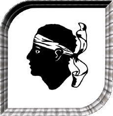 Banderas Francia Regiones Córcega Plaza 