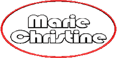 Prénoms FEMININ - France M Composé Marie Christine 