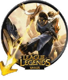 Varus-Multimedia Videospiele League of Legends Symbole - Zeichen 