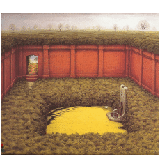 Humor - Fun Pintor de artistas Jacek Yerka 