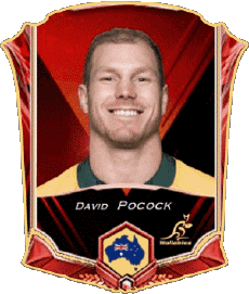Sports Rugby - Players Australia Team 2022 David Pocock 