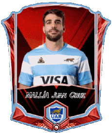 Sportivo Rugby - Giocatori Argentina Squadra 2025 MALLÍA Juan Cruz 