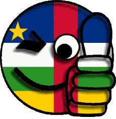 Bandiere Africa Centrafrique Faccina - OK 