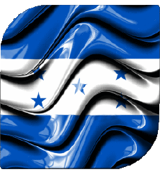 Banderas América Honduras Plaza 