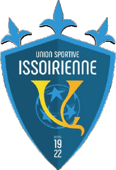 Sports FootBall Club France Logo Auvergne - Rhône Alpes 63 - Puy de Dome UC Issoire 