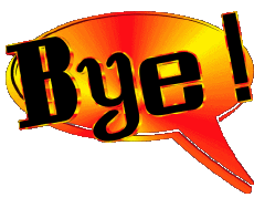 Messages English Bye 01 