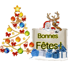 Nachrichten Französisch Bonnes Fêtes (Noël) Serie 20 