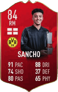 Multi Média Jeux Vidéo F I F A - Joueurs Cartes Angleterre Jadon Sancho 