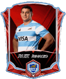 Sportivo Rugby - Giocatori Argentina Squadra 2025 RUIZ Ignacio 