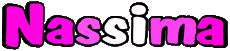 Nome FEMMINILE - Maghreb Musulmano N Nassima 
