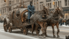 Umorismo -  Fun A.I Miscela Epic Steampunk Vehicule 