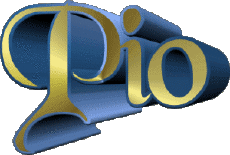 First Names MASCULINE - Italy P Pio 