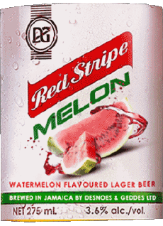 Melon-Boissons Bières Jamaïque Red Stripe 