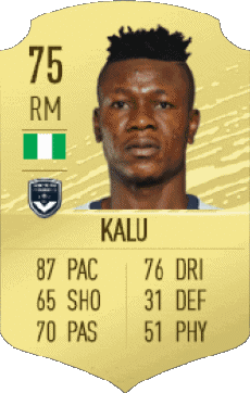Multimedia Videospiele F I F A - Karten Spieler Nigeria Samuel Kalu 
