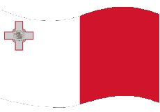 Banderas Europa Malta Rectángulo 