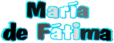 Nome FEMMINILE - Spagna M Composto María de Fátima 