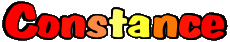 Vorname WEIBLICH - Frankreich C Constance 