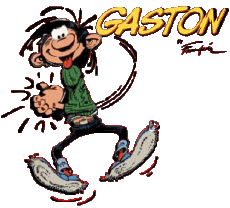 Multi Media Comic Strip Gaston Lagaffe 