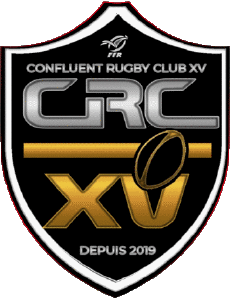 Sports Rugby Club France Logo Dept 47 Confluent Rugby Club XV (Crc Xv) 