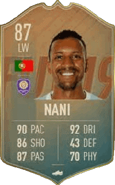 Multi Media Video Games F I F A - Card Players Portugal Luís Nani 