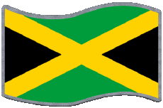 Drapeaux Amériques Jamaïque Rectangle 