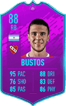 Multi Média Jeux Vidéo F I F A - Joueurs Cartes Argentine Fabricio Bustos 