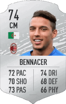 Multi Média Jeux Vidéo F I F A - Joueurs Cartes Algérie Ismaël Bennacer 