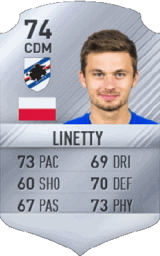 Multi Média Jeux Vidéo F I F A - Joueurs Cartes Pologne Karol Linetty 