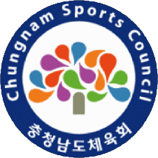 Sport Handballschläger Logo Südkorea Chungnam Athletic 