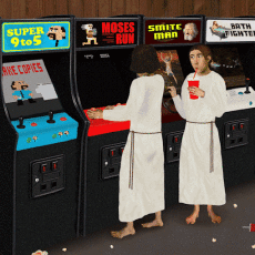 Humor -  Fun GIF Artists Scorpion Dagger 