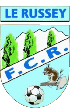 Sports FootBall Club France Logo Bourgogne - Franche-Comté 25 - Doubs FC Le Russey 
