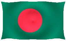 Bandiere Asia Bangladesh Sventola 