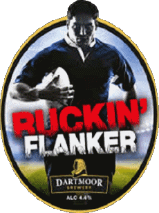 Ruckin&#039; Flanker-Getränke Bier UK Dartmoor Brewery Ruckin&#039; Flanker